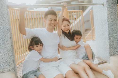 全家福,全家福照,拍全家福,親子寫真,母女寫真